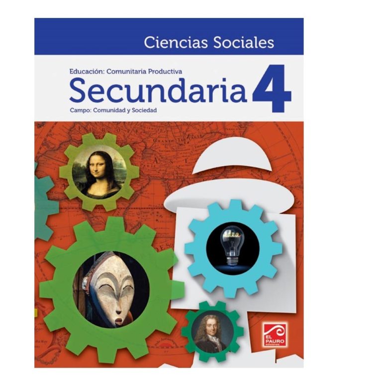 Libro Ciencias Sociales 4to de Secundaria Editorial Pauro LIBRERÍA