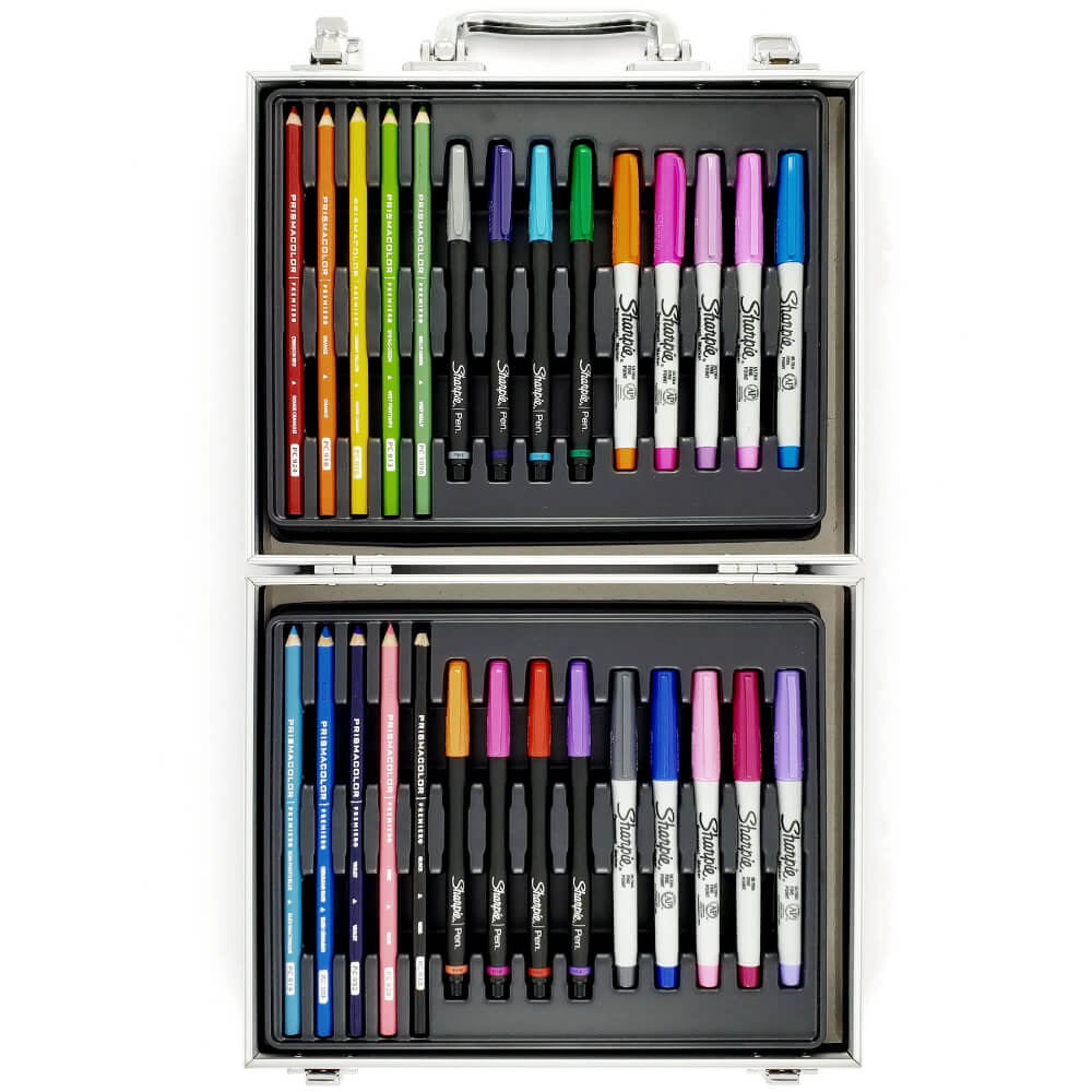 Kit 2 en 1 Maletín Prismacolor (Lapices de Colores) + Sharpie (Marcadores)  - Libreria LIBRERÍA - PAPELERÍA BRASIL BOLIVIA