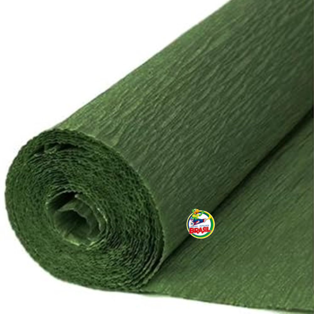 crepom verde oscuro