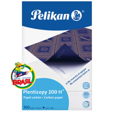 Papel carbonico pelikan azul