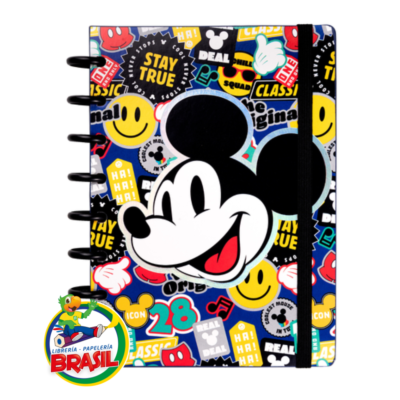 Cuaderno de Disco Mickeys Mouse