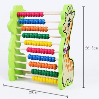 Abaco de Madera de Madera figura de Jirafa