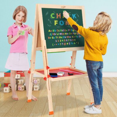 Pizarra Multifunción de Aprendizaje con caballete  pequeña 2 a 4 años