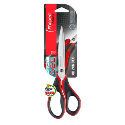 tijera 21 cm soft gel maped
