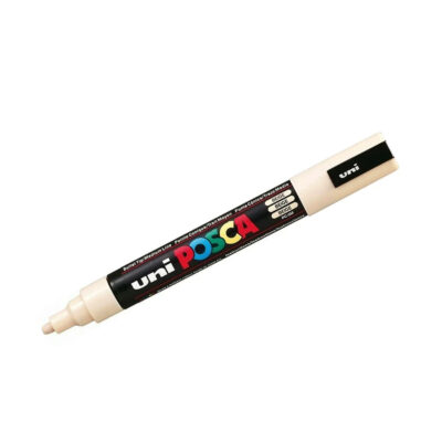 Marcador Artistico uni - POSCA  PC-5M Color Beige