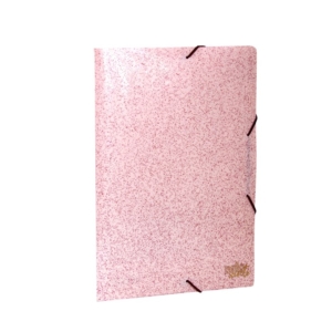 Folder con Elástico Secrets Rosado 2cm ancho marca Dello