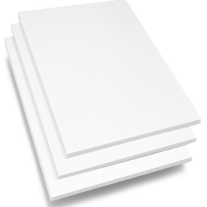 Lámina de FOAM o Espuma o Cartón Pluma  Blanco 3 mm 50×70 cm Marca Talbot