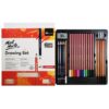 Set de dibujo mont marte de 24 piezas