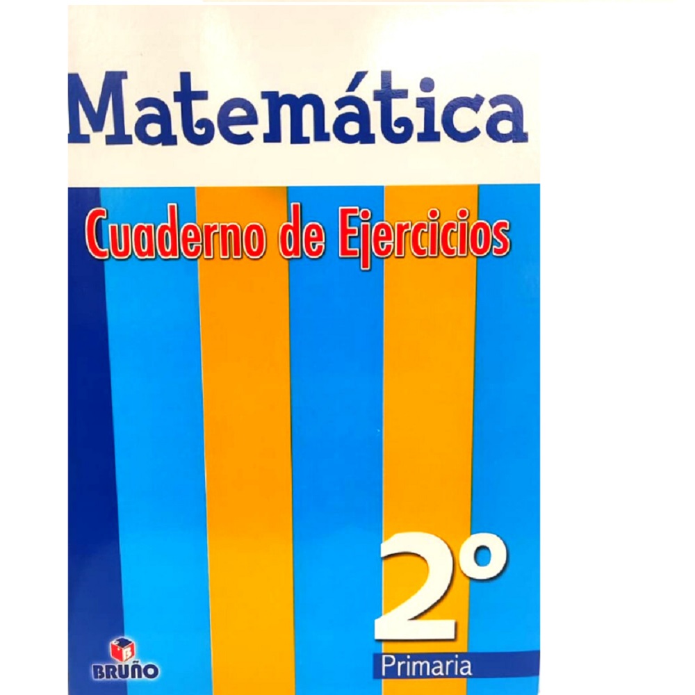 Libro De Matemática + Cuadernillo 2do De Primaria Editorial Bruño ...