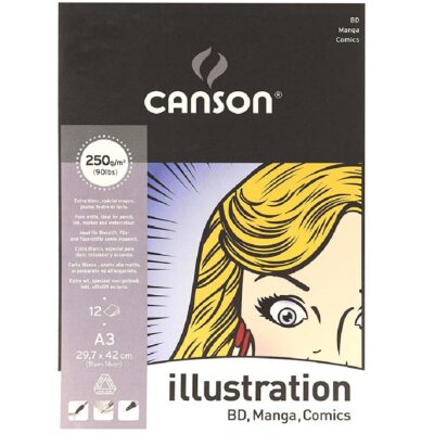 canson A3 illustration 250 gramos