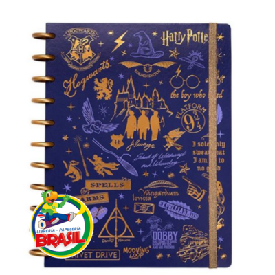 Cuaderno de Disco Harry potter