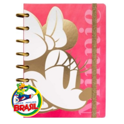 Cuaderno de Disco Minnie Mouse