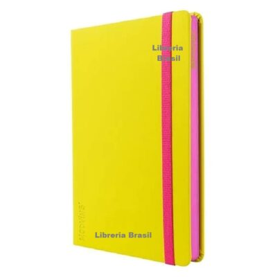 notebook bullet journal amarillo
