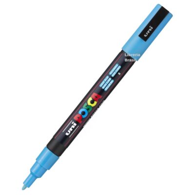 posca azul claro 3m