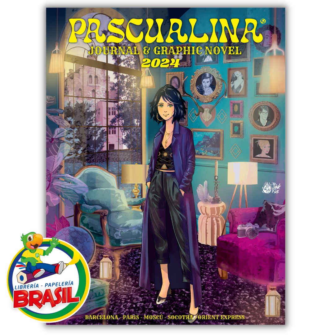 Agenda Pascualina 2024 Diario y Novela Gráfica Modelo Haunted Tamaño