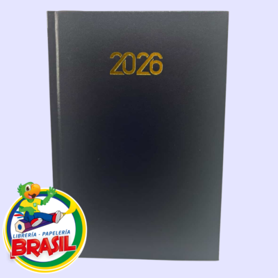 agenda ejecutiva empastada azul oscuro