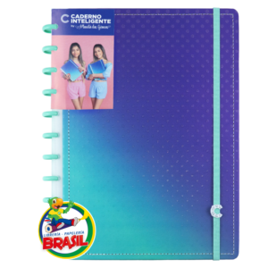 Cuaderno Inteligente Mystic Glow, Tamaño Grande 29 cm x 23cm, con 80 hojas de 90 gramos con elástico