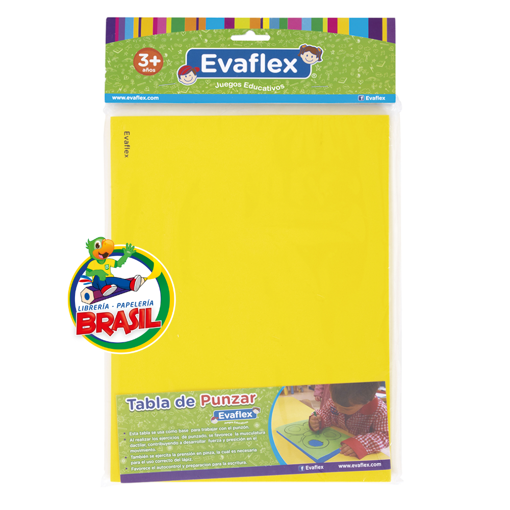 tablero goma eva punzon marca evaflex