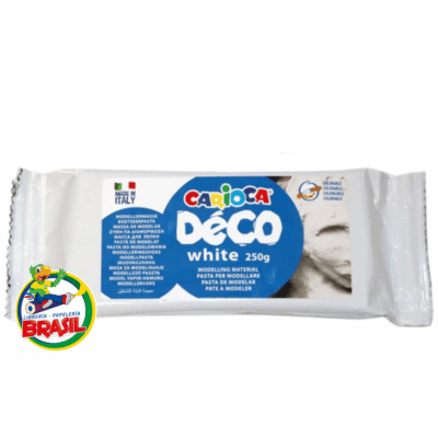pasta para moldear color blanco carioca