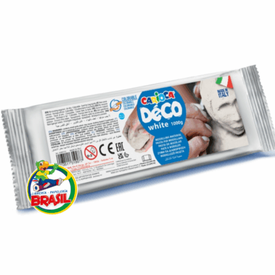 pasta para moldear color blanco carioca