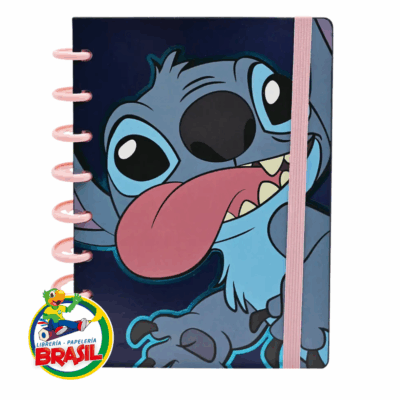 Cuaderno de disco Stitch mooving
