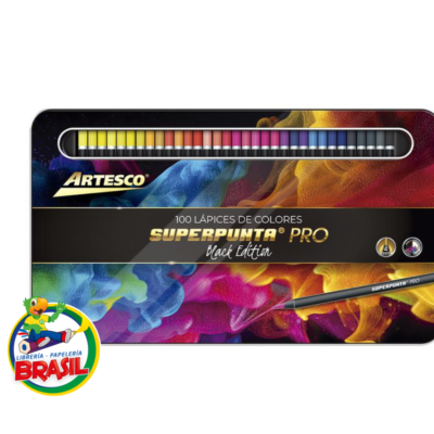 Lápices de Colores Artesco Superpunta Pro (100 Colores)