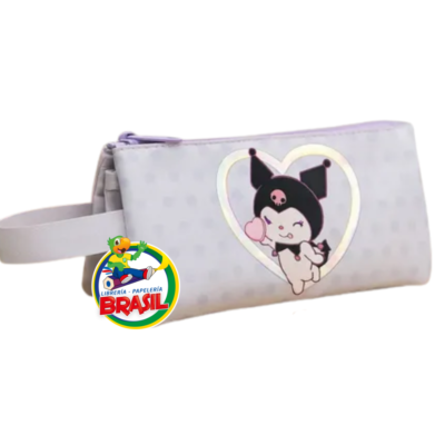 Estuchera kuromi cuadruple