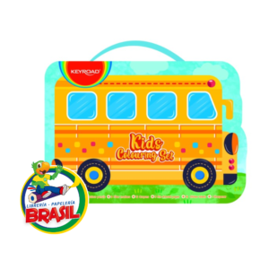 Set Colouring kids bus, 54 piezas Marcadores Marca Keyroad