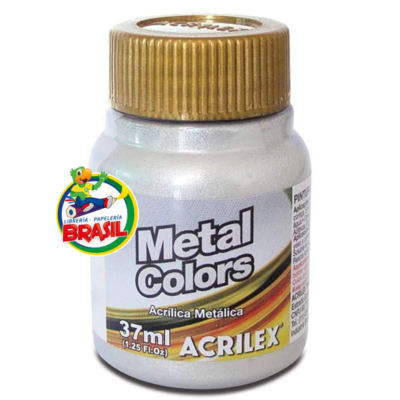 pintura acrilica plata acrilex