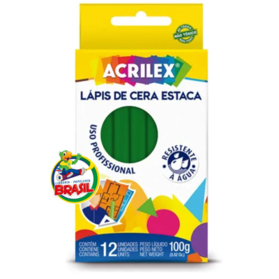 lapiz de cera estaca acrilex