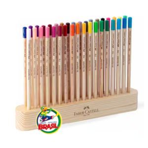 Lápices de Colores 36 super soft, con organizador de madera Marca Faber Castell