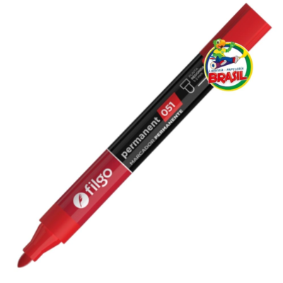 marcador rojo filgo