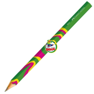 Lápiz Fantasía Multicolor Rainbow Verde – Amarillo- Fuscia Marca Faber Castell