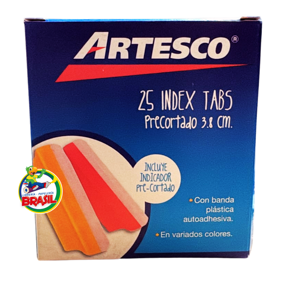 index pestaña marca artesco