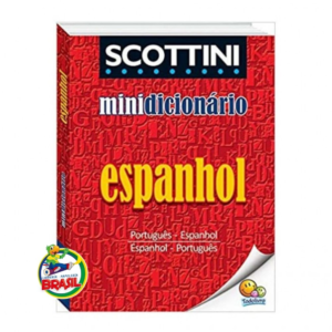 Dicionário Escolar de Espanhol – Portugues Scottini  Editorial Todo Livro