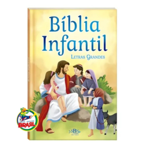 Biblia Infantil – Letras Grandes (Em Portugues do Brasil)