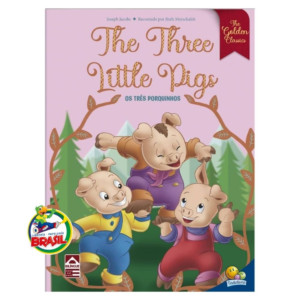 The Golden Classics: The Three Little Pigs –  Os Tres Porquinhos-  Cuento Bilingue (Ingles – Portugues)