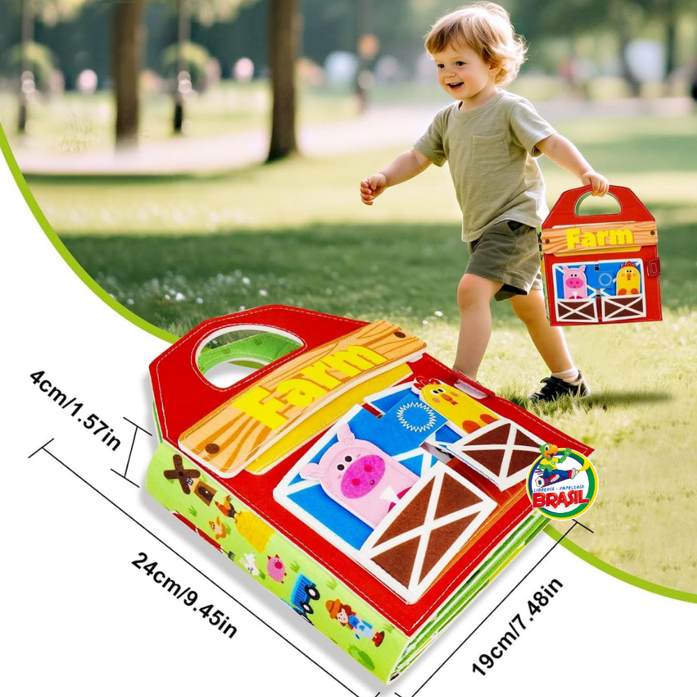 Libro sensorial granja